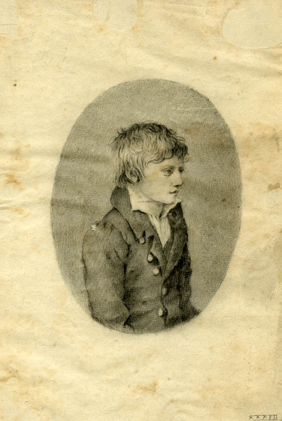 PORTRAIT DE GABRIEL GUERIN, FILS DE L'ARTISTE